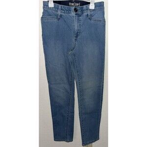Wynne Denim Jeans Women Sz 02 Blue Elastic Waist